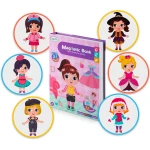 Książka magnetyczna puzzle garderoba dziewczynki RK-770 