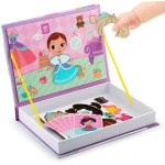 Książka magnetyczna puzzle garderoba dziewczynki RK-770 