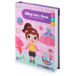 Książka magnetyczna puzzle garderoba dziewczynki RK-770 