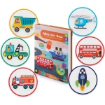 Książka magnetyczna puzzle Pojazdy RK-770 