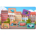 Książka magnetyczna puzzle Pojazdy RK-770 