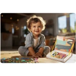 Książka magnetyczna puzzle Pojazdy RK-770 