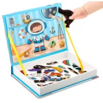 Książka magnetyczna puzzle Przebieranki RK-770 