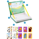 Książka magnetyczna puzzle Zwierzątka RK-770 