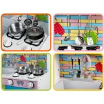 Kuchnia drewniana dla dzieci - duża z akcesoriami