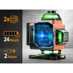 Laser krzyżowy w walizce + akcesoria Humberg HM-175