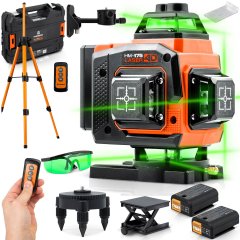 Laser krzyżowy w walizce + akcesoria Humberg HM-175