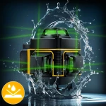 Laser krzyżowy w walizce + statyw Humberg HM-172