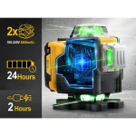 Laser krzyżowy w walizce + statyw Humberg HM-171