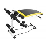 Ławeczka skośna do ćwiczeń z ekspanderami i hantlami Neo-Sport NS-07