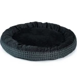 Legowisko okrągłe 70 cm DR-239 czarne