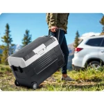 Lodówka kompresorowa turystyczna Icemax 400 Berdsen 40 litry - czarno-szara