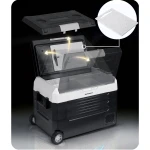 Lodówka kompresorowa turystyczna Icemax 400 Berdsen 40 litry - czarno-szara