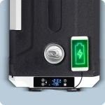 Lodówka kompresorowa turystyczna Icemax 400 Berdsen 40 litry - czarno-szara