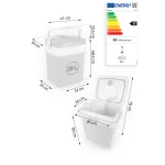 Lodówka turystyczna Berdsen Icemax 29 litry tryb ECO - niebieska 