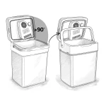 Lodówka turystyczna Berdsen Icemax 26 litry tryb ECO - czarna