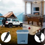 Lodówka turystyczna Berdsen Icemax 26 litry tryb ECO - niebieska