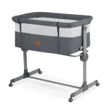 Łóżeczko dziecięce składane turystyczne dostawka + materac Nukido NK-243