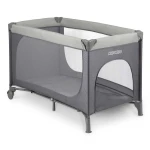 Łóżeczko turystyczne + materac + torba125 x 65 x 78 cm RK-240 jasno szare