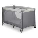 Łóżeczko turystyczne + materac + torba125 x 65 x 78 cm RK-240 jasno szare