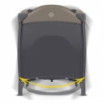 Łóżeczko turystyczne + materac + torba 125 x 65 x 78 cm RK-242 antracyt