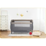 Łóżeczko turystyczne + materac + torba 125 x 65 x 78 cm RK-242 antracyt