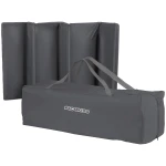 Łóżeczko turystyczne + materac + torba 125 x 65 x 78 cm RK-242 antracyt