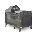 Łóżeczko turystyczne + materac + torba 125 x 65 x 78 cm RK-242 antracyt