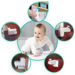 Magnetyczne zabezpieczenie szafek Ricokids 798000 4 szt