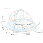 Mata edukacyjna interaktywna Ocean Nukido - niebieska