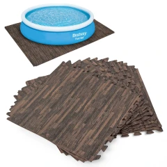 Mata piankowa pod basen puzzle 50 x 50 cm 12 szt Bestway 58712