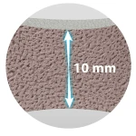 Mata piankowa puzzle 180 x 120 cm Massido 6szt