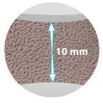 Mata piankowa puzzle 180 x 120 cm Massido 6szt