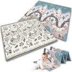 Mata piankowa edukacyjna składana 200 x 180 x 1 cm Nukido NK-340