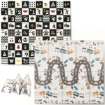 Mata piankowa edukacyjna składana 200 x 180 x 1 cm Nukido NK-340