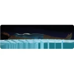 Materac dmuchany 203x152x25 cm dwuosobowy INTEX 64759