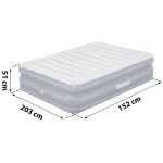 Materac dmuchany 203x152x51 cm z wbudowaną pompką elektryczną Bestway 67925
