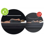 Materac dmuchany 191x76x25 cm jednoosobowy INTEX 64756