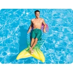 Materac dmuchany plażowy ogon syreny 178 x 71 x 18 cm INTEX 58788