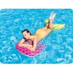 Materac dmuchany plażowy ogon syreny 178 x 71 x 18 cm INTEX 58788