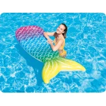 Materac dmuchany plażowy ogon syreny 178 x 71 x 18 cm INTEX 58788