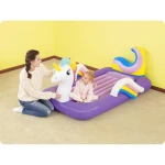 Materac dmuchany jednorożec 196x104x84 cm jednoosobowy Bestway 67713