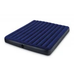 Materac welurowy King 203 x 183 x 22 cm INTEX 68755 + pompka 68612