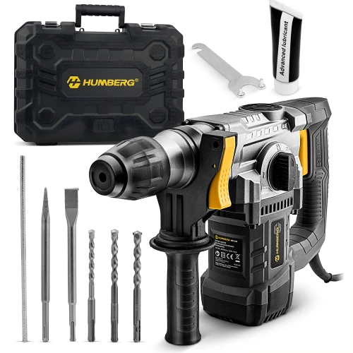 Młotowiertarka udarowa młot wiertarka 4J SDS PLUS 1010 W Humberg HM-430