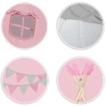 Namiot tipi dla dzieci NK-406 Nukido - różowy 