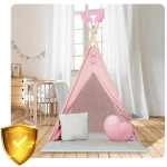 Namiot tipi dla dzieci NK-406 Nukido - różowy 