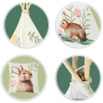 Namiot tipi dla dzieci Nukido - beżowe 