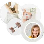 Namiot tipi dla dzieci Nukido - beżowe 