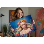 Obraz do malowania po numerach 40x50 cm Massido Portret kobiety 