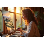 Obraz do malowania po numerach 40x50 cm Massido Pejzaż 